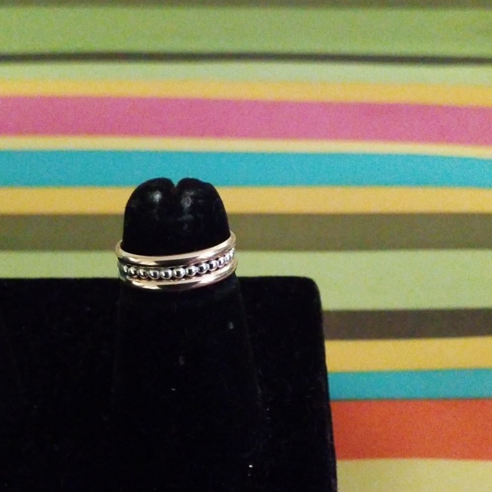 Double Gold Band Custom Toe Ring